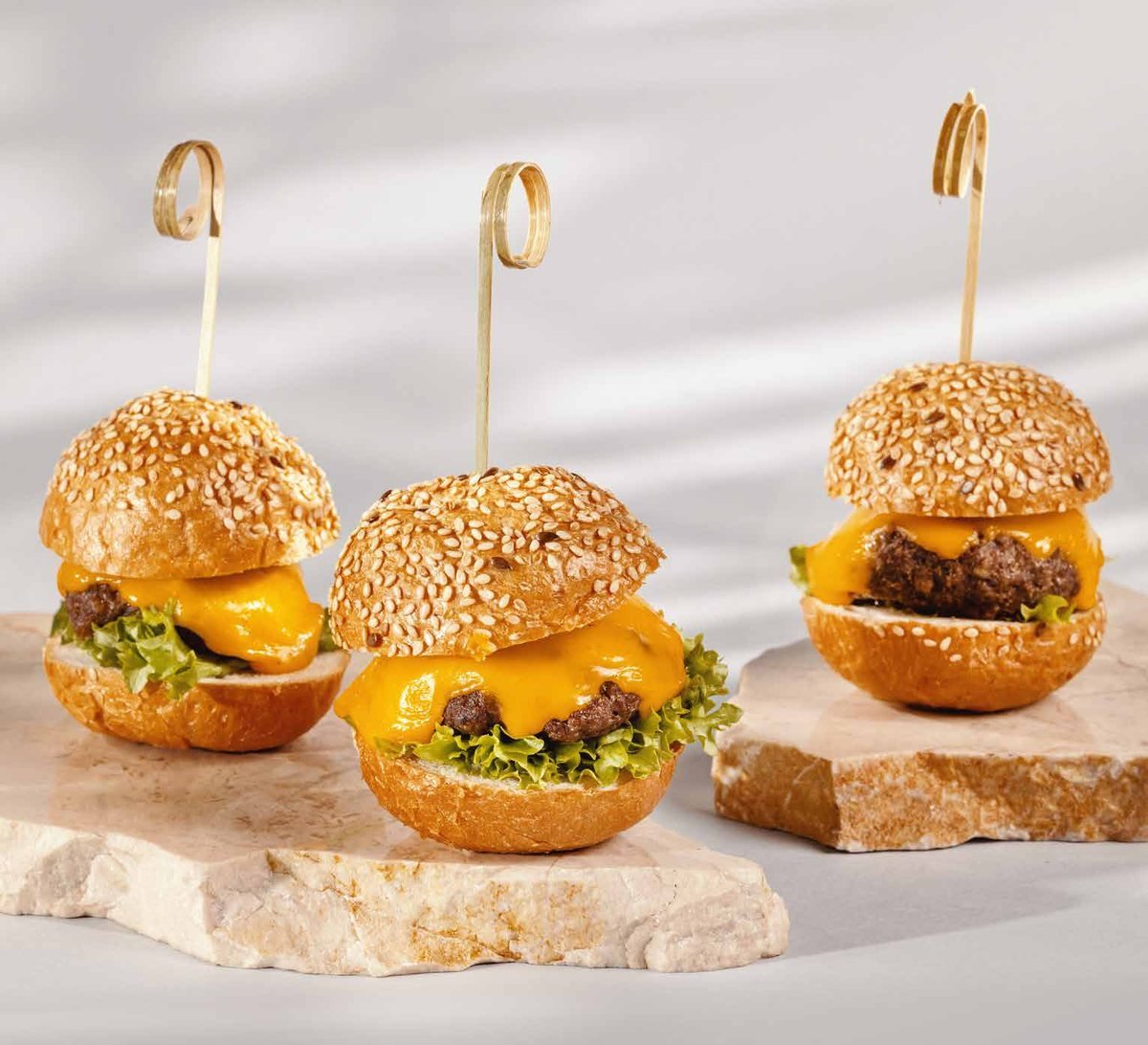Mini beef burger